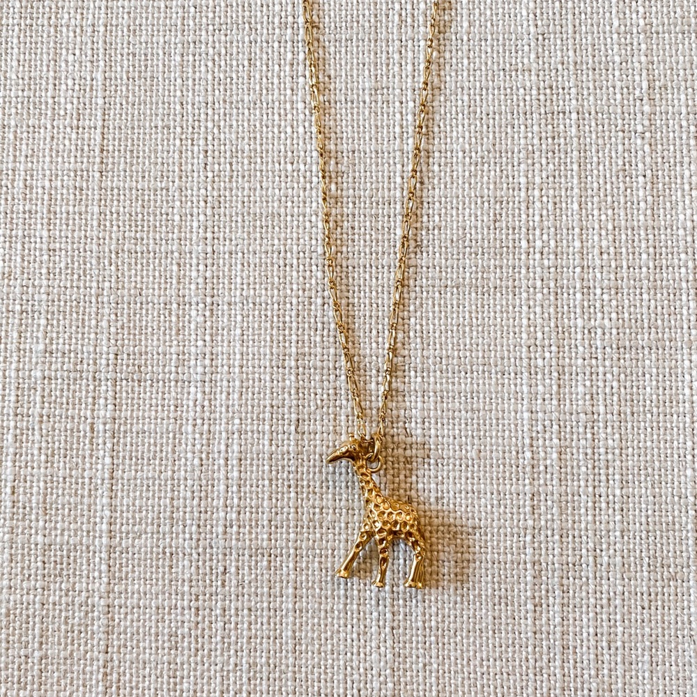 Jcrew Giraffe necklace - Picture 2 of 4